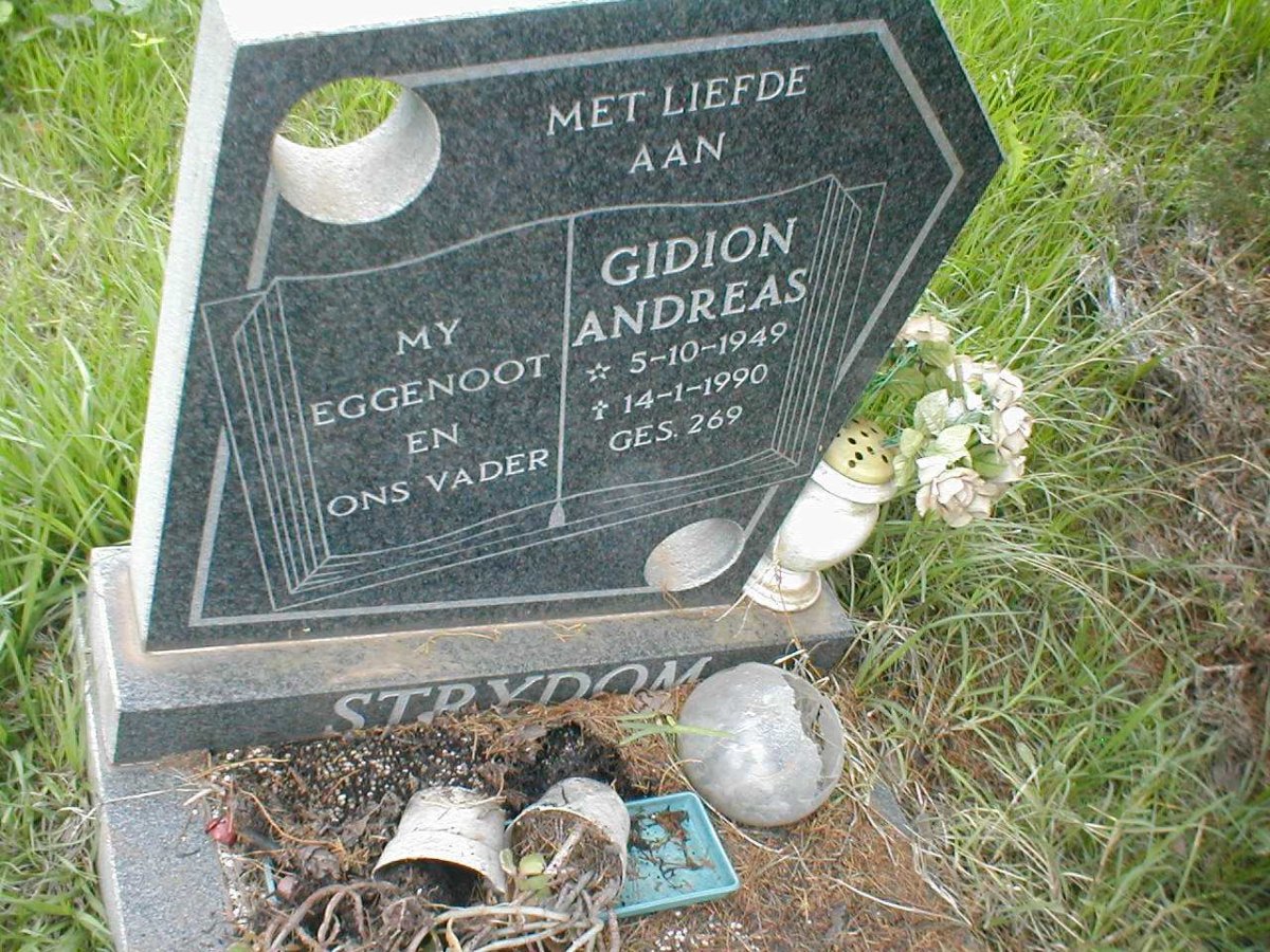 STRYDOM Gidion Andreas 1949-1990