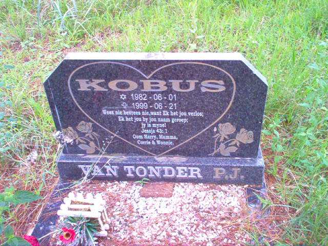 TONDER P.J., van 1982-1999
