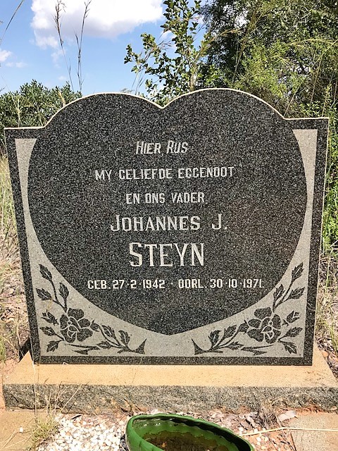STEYN Johannes J. 1942-1971