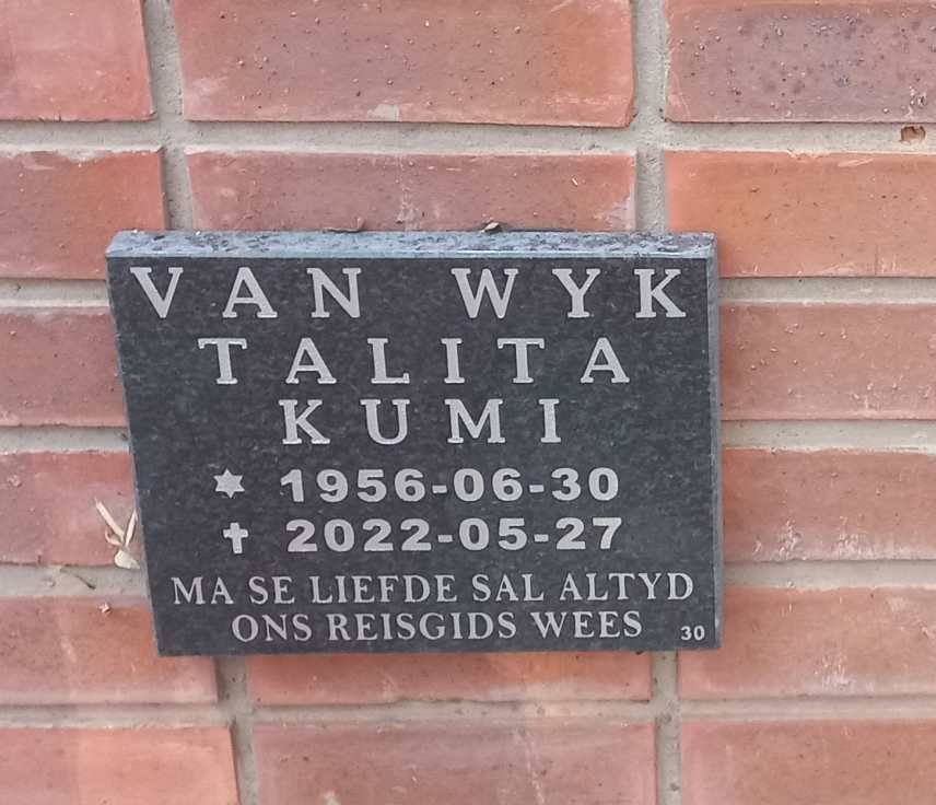 WYK Talita Kumi, van 1956-2022