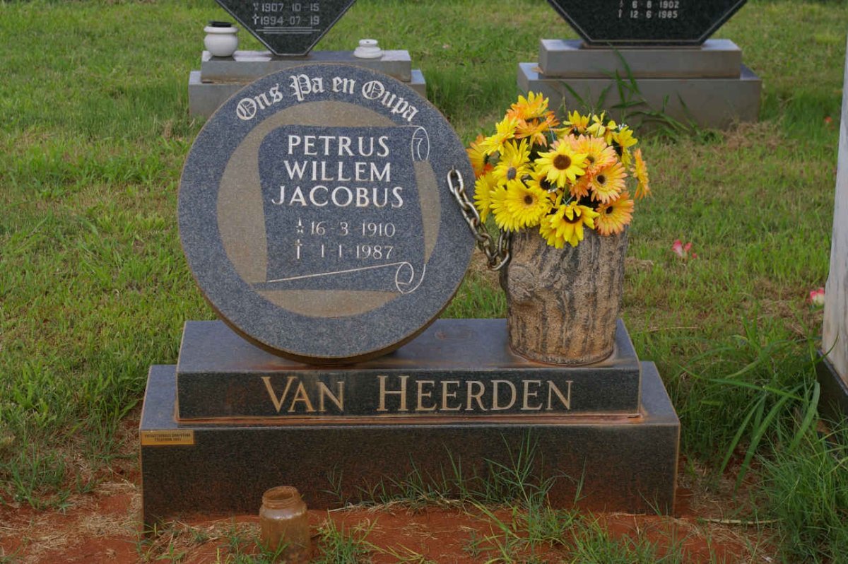 HEERDEN Petrus Willem Jacobus, van 1910-1987