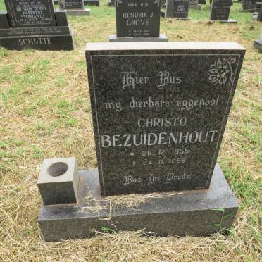 BEZUIDENHOUT Christo 1955-1989