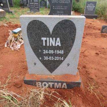 BOTMA Tina 1948-2014