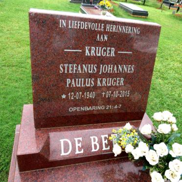 BEER Stefanus Johannes Paulus Kruger, de 1940-2015
