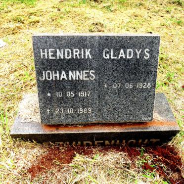 BEZUIDENHOUT Hendrik Johannes 1917-1989 & Gladys 1928-
