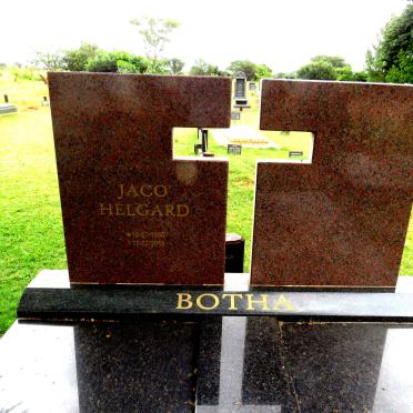 BOTHA Jaco Helgard 1960-2018