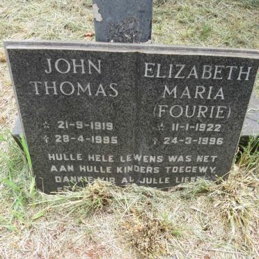 BRINK John Thomas 1919-1995 & Elizabeth Maria FOURIE 1922-1996_1