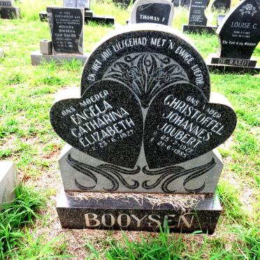 BOOYSEN Christoffel Johannes Joubert 1927-1985 & Engela Catharina Elizabeth 1927-