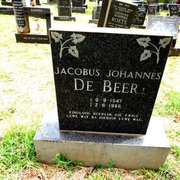 BEER Jacobus Johannes, de 1947-1986