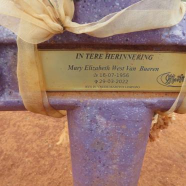 BUEREN Mary Elizabeth West, van 1956-2022