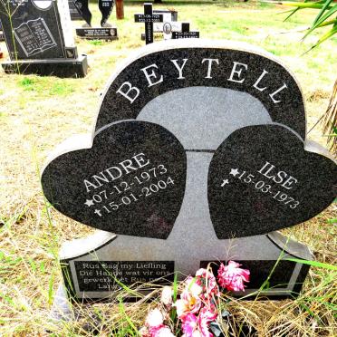 BEYTELL Andre 1973-2004 & Ilse 1973-