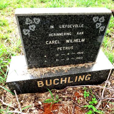 BUCHLING Carel Wilhelm Petrus 1906-1983