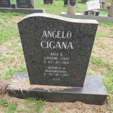 CIGANA Angelo 1914-1982