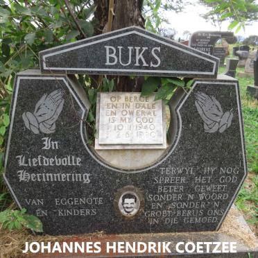 COETZEE Johannes Hendrik 1940-1990_1 