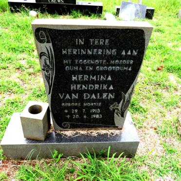 DALEN Hermiena Hendrika, van nee NORTJE 1913-1983