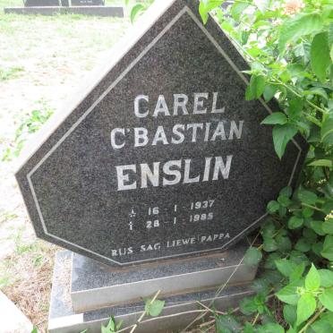 ENSLIN Carel C'bastian 1937-1985