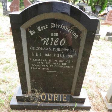 FOURIE Nicolaas Phillippus 1948-1991