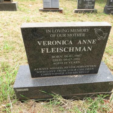 FLEISCHMAN Veronica Anne 1947-1991