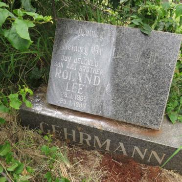 GEHRMANN Roland Lee 1965-1988