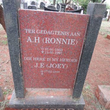 GEYSER A.H. 1933-1997 & J.E. 1938-