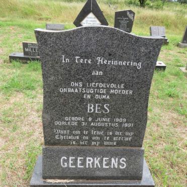 GEERKENS Bes 1909-1991