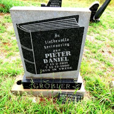 GROBLER Pieter Daniel 1931-1980