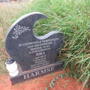 HARMSE Rika 1946-2022