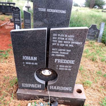 HARDING Freddie 1932-2010 :: ESPACH Johan 1948-