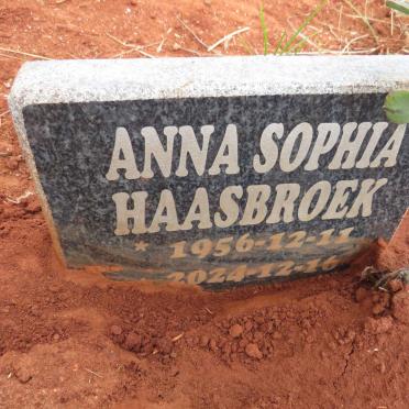 HAASBROEK Anna Sophia 1956-2024