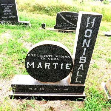 HONIBALL Martie 1915-1981