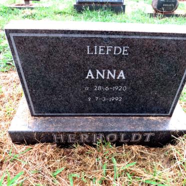 HERHOLDT Anna 1920-1992