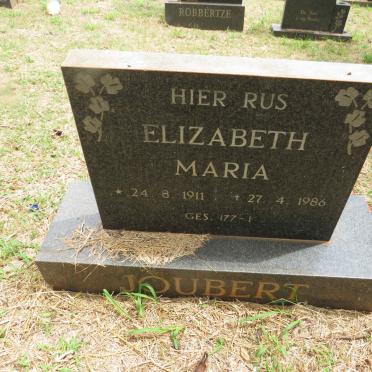 JOUBERT Elizabeth Maria 1911-1986