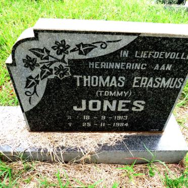JONES Thomas Erasmus 1913-1984