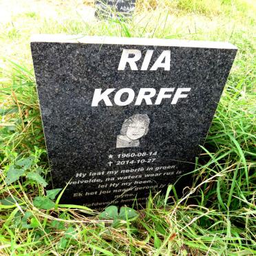 KORFF Ria 1960-2014