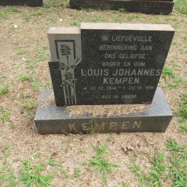 KEMPEN Louis Johannes 1914-1991
