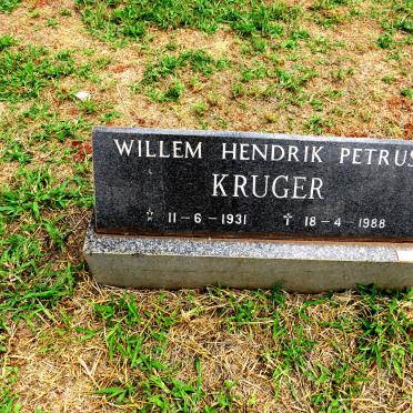 KRUGER Willem Hendrik Petrus 1931-1988