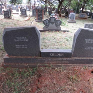 KELDER Ferdinandus Wilhelmus 1920-2000 & Hermina Magdalena 1925-2003