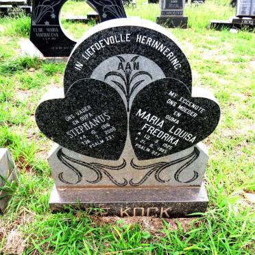KOK Stephanus, de 1916-2000 & Maria Louisa Fredrika 1925-1985