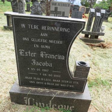 LINDEQUE Ester Francina Jacoba 1907-1995 :: SCHULTZ Jeremiah Filix 1932-2005 _1
