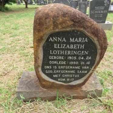 LOTHERINGEN Anna Maria Elizabeth 1905-1990