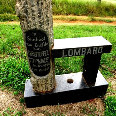 LOMBARD Christoffel Stephanus 1896-1981