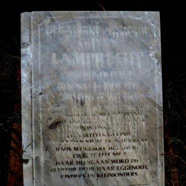 LAMPRECHT Geraldina Amour Olivea nee OLIVIER 1949-2012_1