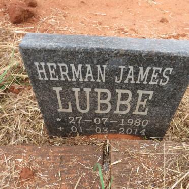 LUBBE Herman James 1980-2014