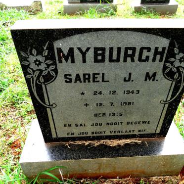 MYBURGH Sarel J.M. 1943-1981