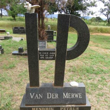 MERWE Hendrik Petrus, van der 1916-1982