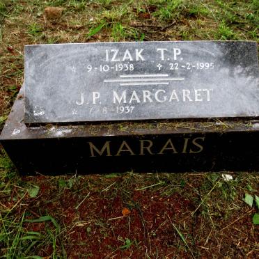 MARAIS Izak T.P. 1938-1995 & J.P. Margaret 1937-