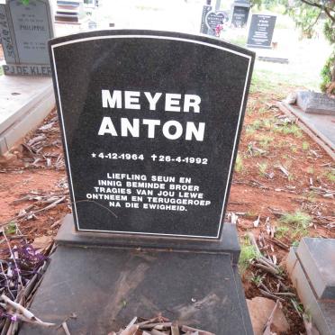MEYER Anton 1964-1992