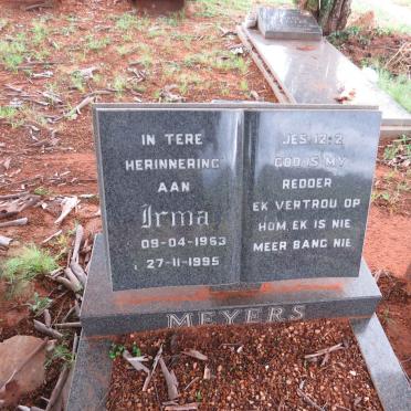 MEYERS Irma 1963-1995