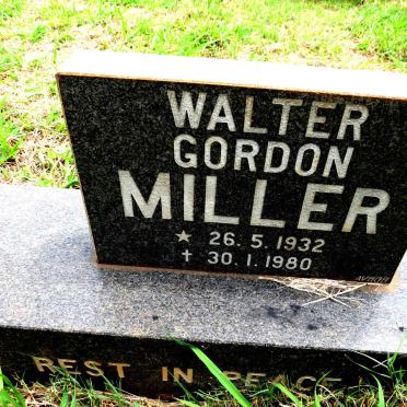 MILLER Walter Gordon 1932-1980