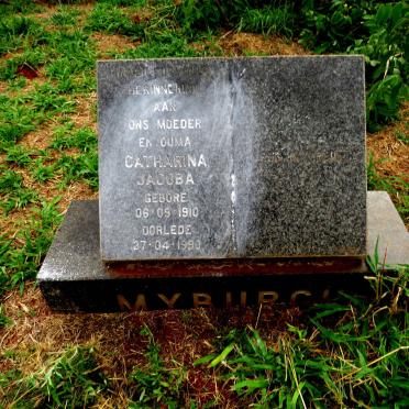 MYBURGH Catharina Jacoba 1910-1990